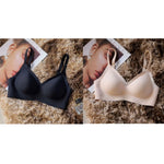 2Pcs/Set Women Seamless Bra Sexy Lingerie Support Non-wire Padded Bras Adjust Shoulder Straps Comfort Intimates S-XXL