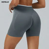 HISTELLO Sports Shorts Contrastline Sculpt Scrunch Short Woman Seamless Sports Tights 4-Way Fitness Running Workout Gym Leggings