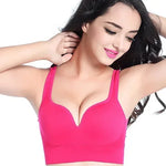 Sexy 3D Sports Bra Women Push Up Seamless Underwear Yoga Fitness Shockproof Vest Crop Tops Female Sujetador Sport Bras for Women