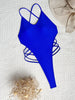 Sexy Backless Bikinis One Piece Swimsuit Bandage Bikini Thong Swimsuit Swimwear Biquini Conjunto De Bikini Tankini Beachwear