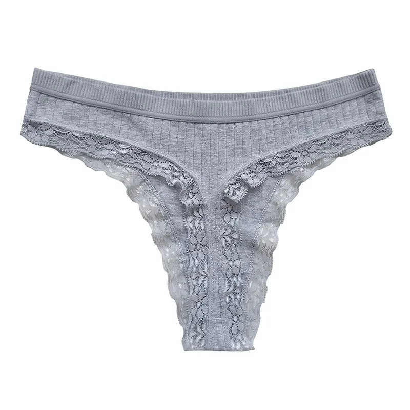 3Pcs/Set Cotton Panties Women G-string Female Underpants Sexy Lingerie Seamless Underwear Low Rise Panties M-XL Intimates