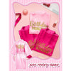 7 Pcs Birthday Squad Robe Birthday Princess Robe Spa Party Supplies Unicorn Slumber Pajamas for Girls