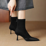 Vintage Thick Heel Women Knee High Boots Fashion Ladies Belt Buckle Knight Long Booties botas de inverno feminina