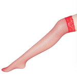 Women Sexy Lace Fishnet Hollow Out Body Stockings Thigh High Over Knee Mesh Long Socks Hosiery Lolita Transparent Gauze Socks