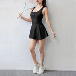Women's PowerServe™ TennisTech Dress w/Tour-Guard™ Lining & FrontSeam™ ZipperCore® in MatchPro™ Stretch