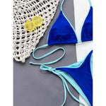 Sexy Leopard Printed Halter Brazilian Bikini Women Swimwear Female Swimsuit Two-Piece Bikini Set Bather Bathing Suit Swim V3681