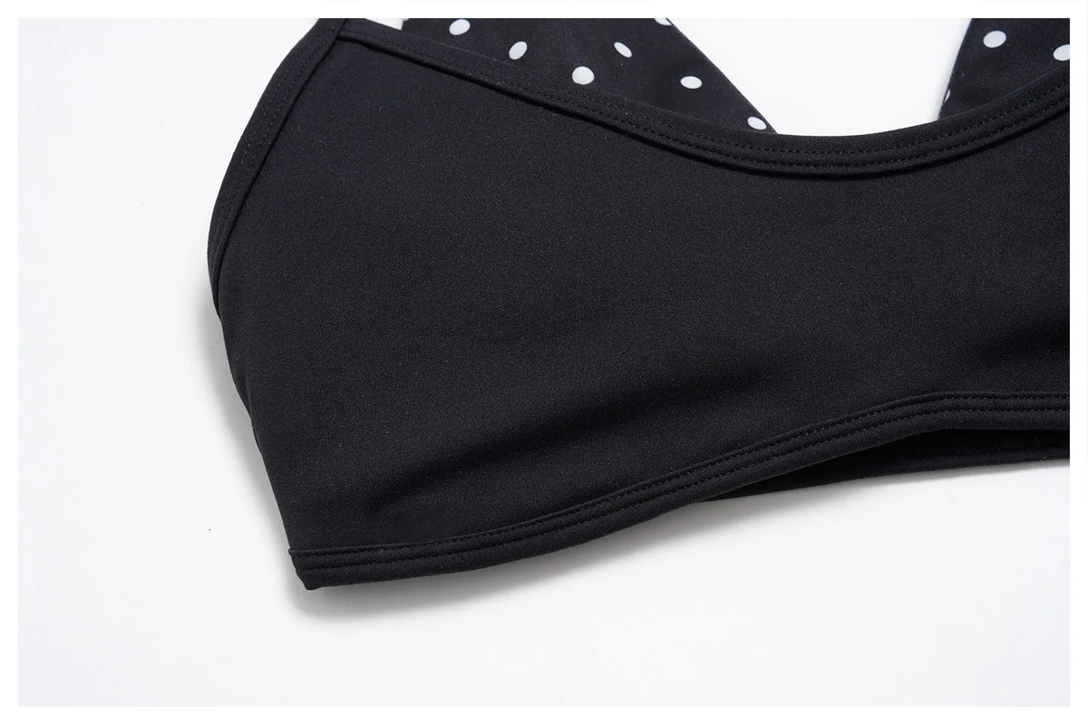 Breathable Striped Patchwork Yoga Clothing Women Fake Two-piece Sports Bra Folding High Waist Shorts Gym Running Fitness Suit
