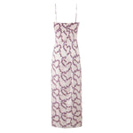 Foridol Floral Printed Boho Summer Long Dress Women Bowknot Strapless Midi Beach Vestidos 2025 Elegant Straight Sleeveless Dress