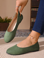 Women Flats Shoes Comfortable Knit Ballet Flat Shoes Women Casual Slip on Loafers Office Boat Sneakers Women Zapatos De Mujer