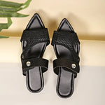 2026 Women Sandals BlackThinSummerWomanPeep Toe Fashion Dress Party Shoes