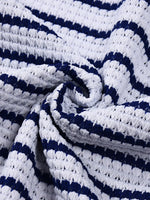Summer slim temperament hot girl striped halterneck backless skirt suit vest casual suit