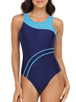 New Sports One Piece Swimsuit 2026 New Racerback Slim Swimwear Women Bathing Suit Surfing Monokini Athletic Swimming Suits XXL