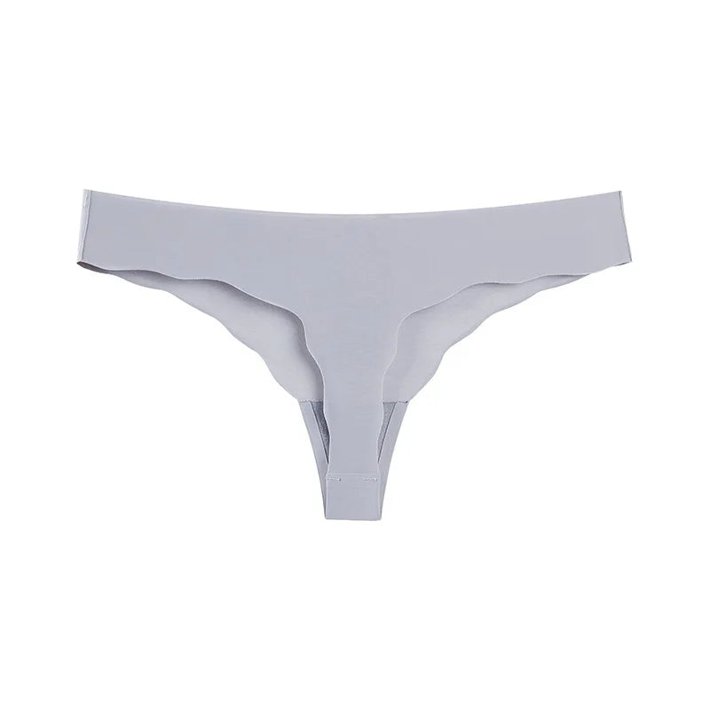 Bow Seamless Thong Women Low Waist Panties Sexy Underwear Ladies Briefs Lingere Panty Underware Comfortable Lingerie Thongs