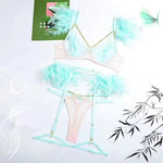 Langerie Bilizna Sexy Lingerie Outfit Vulgar Female Underwear Set for Women Clothes Sex Bіdzna Z Video Access Women's Langgery