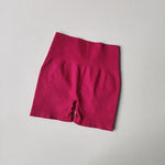 Women's High Waist Sports Shorts Slimming Peach Hip Lifting Running Cycling Gym Tight Three Point Speed Drying Short Pants