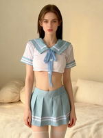 Cosplay Maid Costumes Sexy Teddies Cute Bow Tie Open Bra Bodysuit Fetish Strap Tights Role Play Uniform Hollow Backless Lingerie