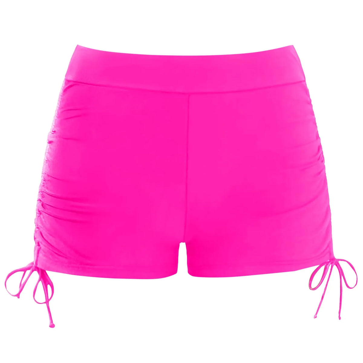 Beach Bathing Suit Women High Waist Bikini Bottoms Swim Briefs Drawstring Beach Shorts Solid Leopard Bikini Ruched Swim Bottoms