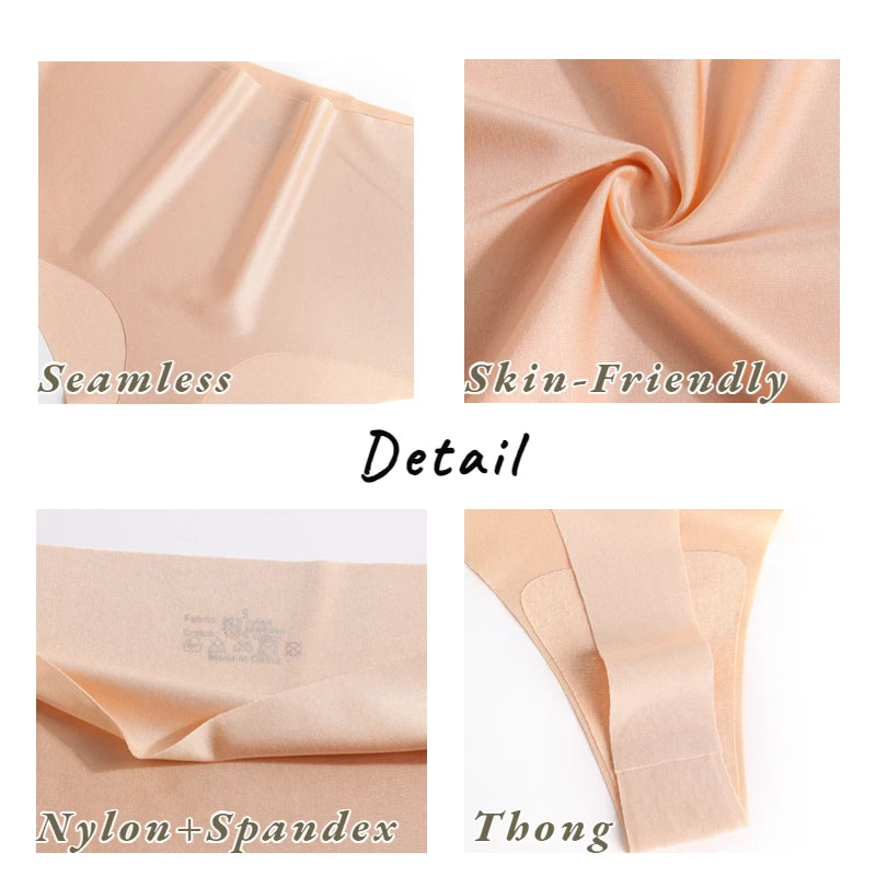 High-Rise G-String Women's Sexy Panties Seamless Female Underwear Fashion Sports Thongs Women T Panties Ladies Lingerie Tangas