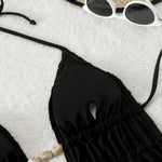 New Sexy Shell Linked String Bikini 2026 Women Swimwear Female Swimsuit Two Pieces Thong Bikini Set Bather Bathing Suit Beach