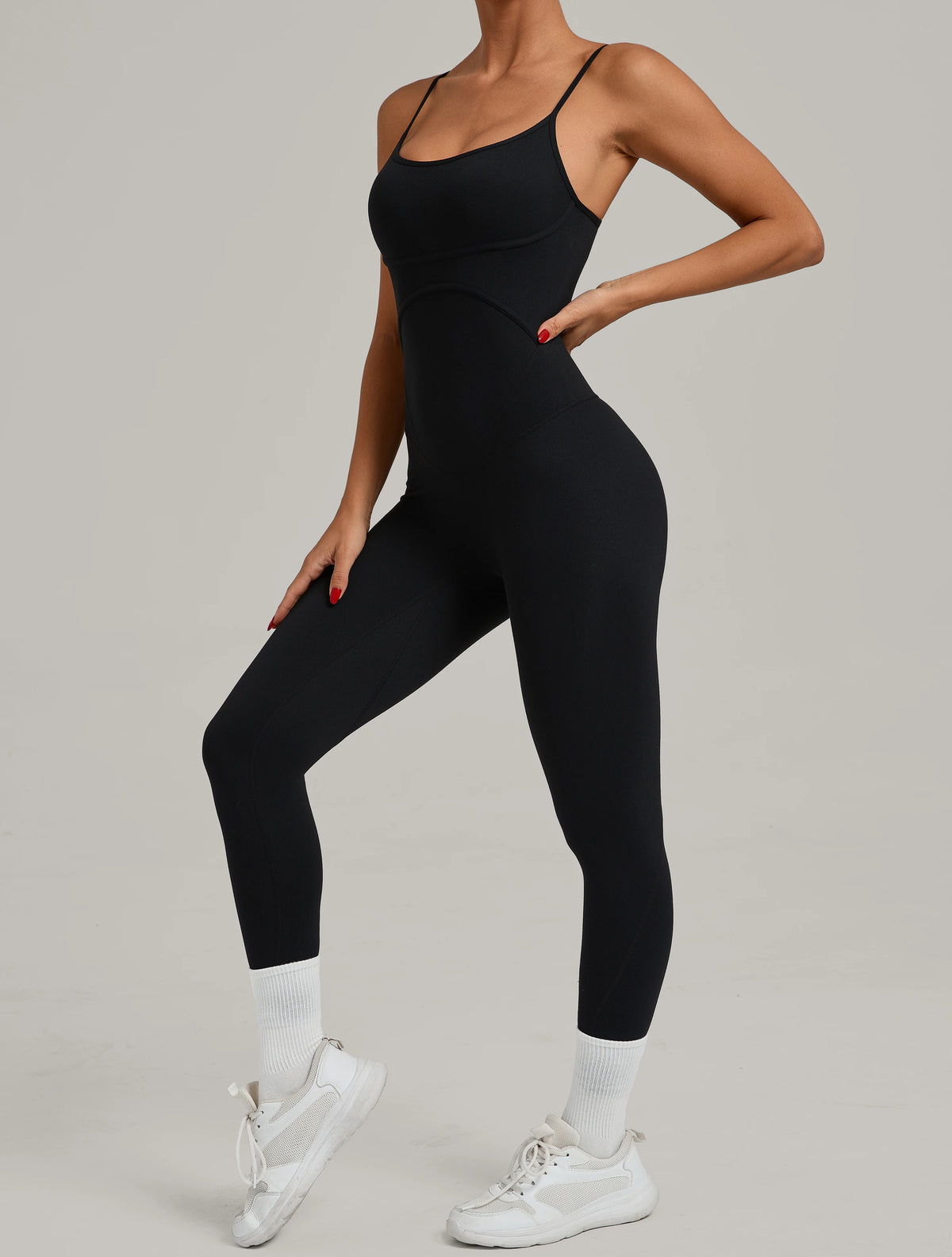 Padded One-Piece Yoga Clothes Sportswear Women's Gym Push Up Workout Clothes Fitness Sports Fitness Wear Yoga Jumpsuit