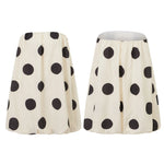Women Mini Dress Dot Print Backless Tube Dress Summer Party Fashion Casual Strapless Dress