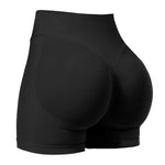Women's High-Waisted Yoga Sports Shorts Summer Stretch Hip-Lifting Abdominal-Tightening Fitness Three-Part Shorts