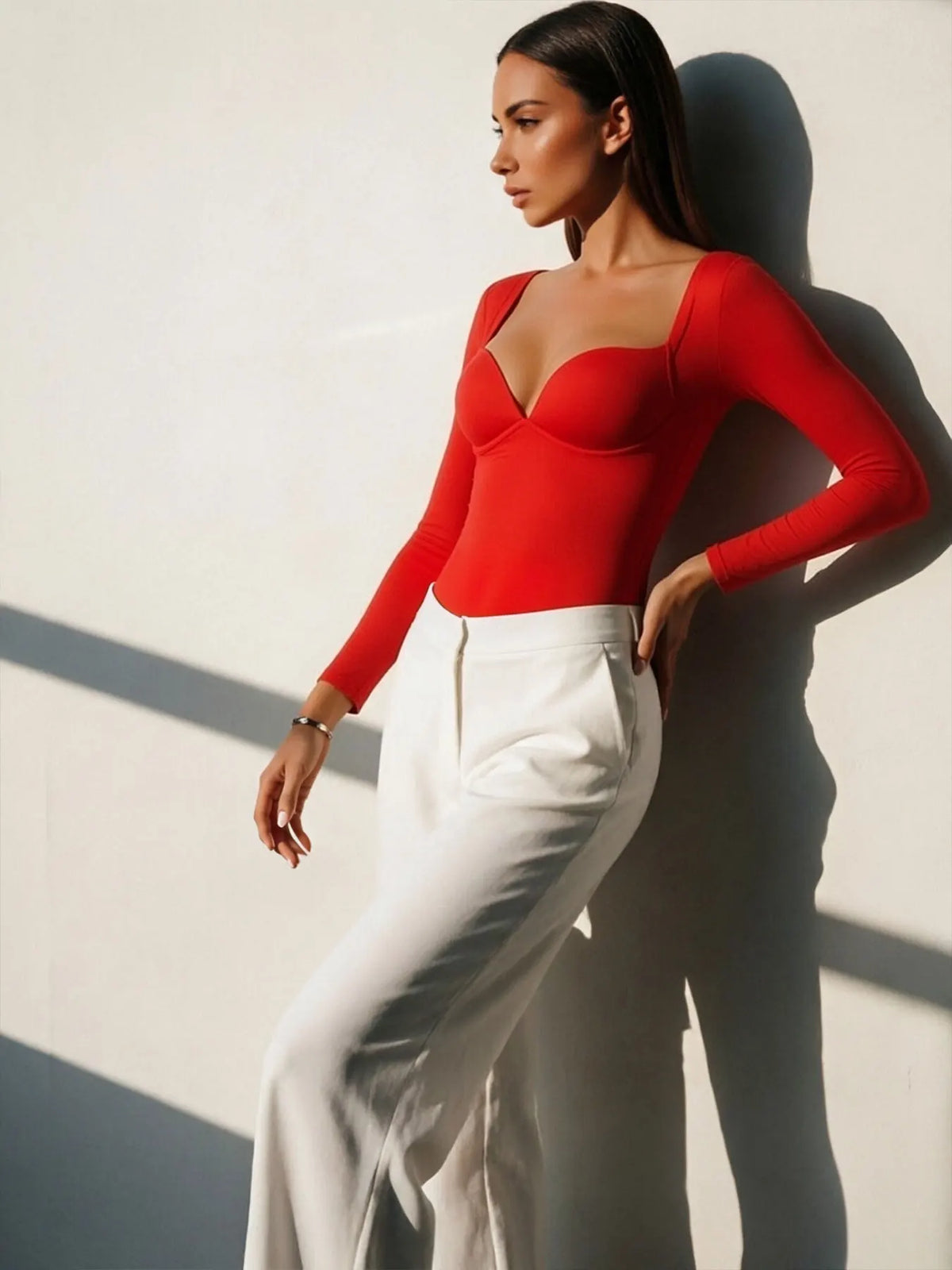 New Style Shapewear for Women, Long-Sleeve, Push-Up, Sexy Backless Bra, Seamless with Chest Pads, Slimming Base Shirt