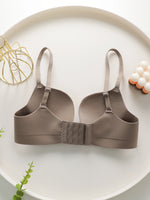 Women One Piece Seamless Push Up Bra Wireless Thin Adjustable Strap Smooth Underwear Gathering No Trace Daily Bra J182