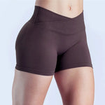 Butt-lifting Push Up Pilates Workout Yoga Legging Tights Cross High Waist Sports Leggings Women's Running Fitness Pants XP126