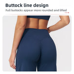 Wide-leg Pants Women Bell-bottoms High Waist Yoga Pants Workout Gym Leggings Naked Feel Pilates Running Cycling Sports Trousers