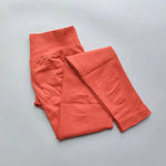 Women Sports Leggings Seamless Yoga Long Pants Low Band Fitness Leggings Compress The Hips Tights Gym Workout Pants