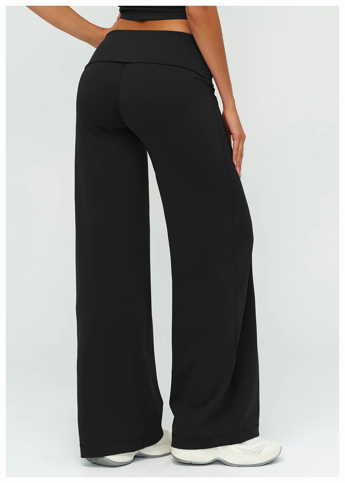 Yoga Pants Women High Waist Fitness Sports Flared Trousers Gym Workout Jogging Wide Leg Pants Female Dance Sports Flared Pants