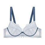 Large Size Bra Ultra-thin French Lace Sexy Anti Bulge Point Big Chest Appears Small SWD9007