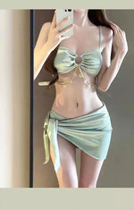 New Swimsuit Women Micro Bikini Bathing Suit Fashion Sexy Summer New Model Korean Version Cinjunto De Dos Piezas Mujer 2025