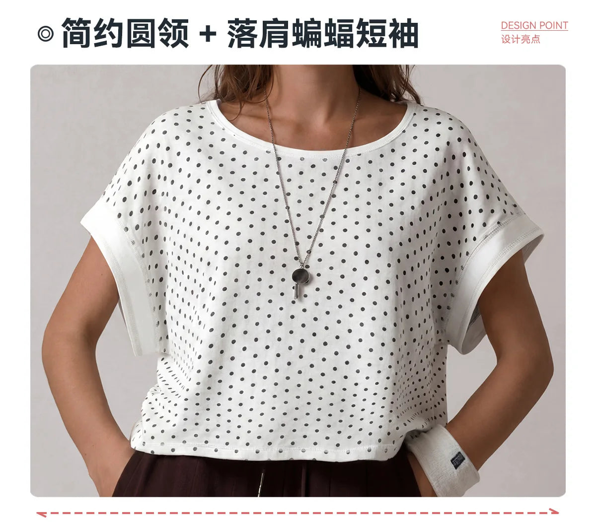 Summer Back Hollow Out Yoga T Shirts Women Polka Dot Print Short Sleeve Loose Sports Cover Up Breathable Training Fitness Tops