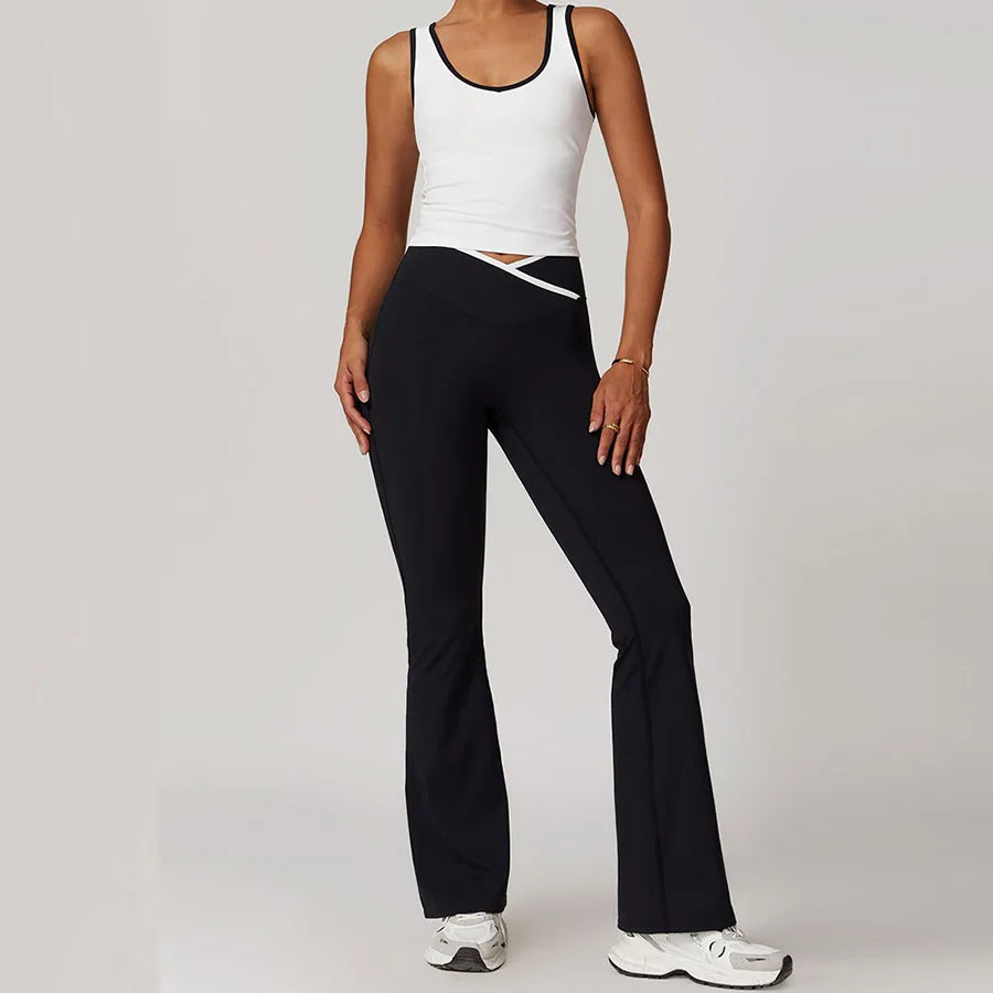 Yoga Set2 Pieces Workout Outfits Fitness Sportswear Gym Tracksuit High Waist Leggings Sports Bra Athletic Wear Women Clothes