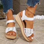 2026 Summer Platform Sandals Chunky Heel Open Toe Beach Shoes Casual Outdoor Sandals