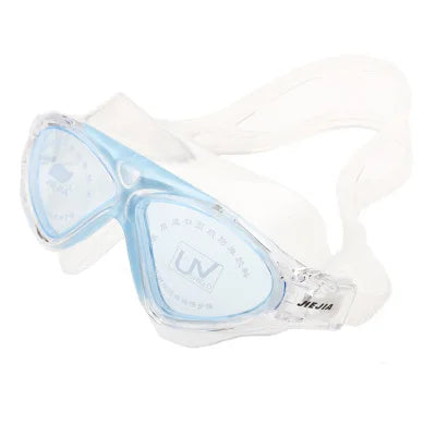 Adult Waterproof Swim Glasses Electroplate Super Big Swimming Goggles Men Women Adjustable Anti-fog UV Swim Sport Eyewear 2023