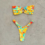 Micro Bikini Push Up Women Swimsuits 2026 Sexy Female Swimwear Brazilian Bikini Set Thong Biquini Swim Suits Print Beachwear