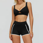 Women Yoga Set 2/3PCS Gym Clothes Long Sleeved Sportswear Yoga Suits Fitness Tracksuits Sport Outfits Crop Tank Bra Gym Leggings
