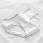 1PC Women Cotton Briefs Girls Underwear Low Waist Panties Japanese Style Underpants Comfort Bow Ladies Sexy Lingerie M-XL