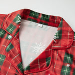 Women’s 2025 2 Piece Christmas Pajamas Set Long Sleeve Button Down Shirt + Shorts Set Summer Fall Lounge Clothes