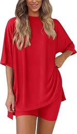 Plus Size 3XL Sleepwear Summer New Fashion Casual Loose Women Pajama Set Pijamas Feminino Women Pajamas Set Pijamas De Mujer