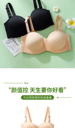 Women's Non-Padded Strapless Bra Invisible Bra Minimizer Support Unlined Strapless Bra Big Size Anti-slip B-CD E F G 32-40 42 48