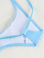 DEKA Vintage Plus Size Solid Sexy Bikini Set Women One Piece Swimwear Tummy Control Swimsuit Bathing Suit Beachwear