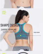 New Sports Bra Women Seamless Gym Jogging Crop Top Female Tops Yoga Fitness Shockproof Vest Sport Bras for Women Sutian Feminino