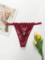 High Quality New Sexy Underwear For Women's Lace Transparent Hollow 3/4 Bra Gathering Steel Ring Push Up Underwear Set HR2634