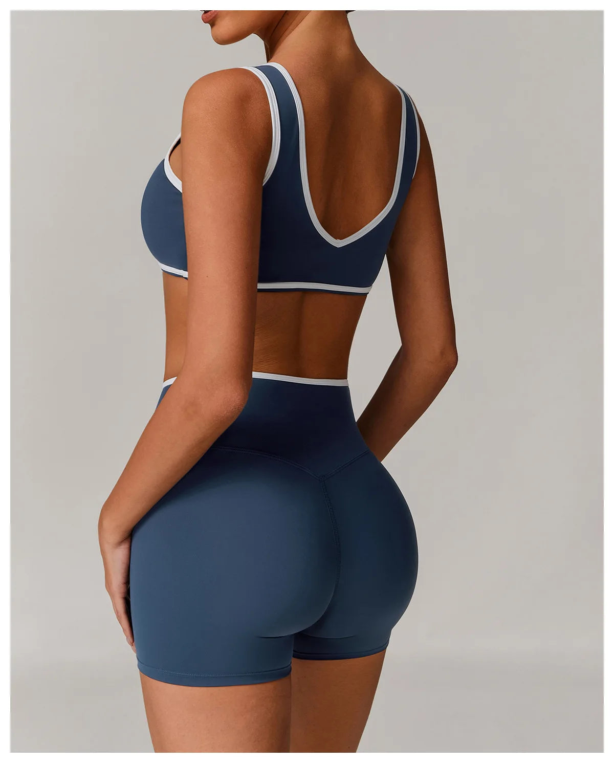 Sports Bra Women Clothes Seamless Gym Crop Top High Support Push up Open Back Activewear Fitness Yoga Bra Workout Underwear