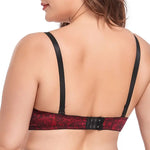 Beauwear 85D-110D plus size women 2 hook and eyes elastic underwear female sexy push up bras with light pad
