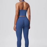 2pcs Yoga Set Gym Outfits Clothes Athletic Wear Yoga Suits For Women Fitness Set Tracksuits Sports Bra Gym Leggings Sportswear